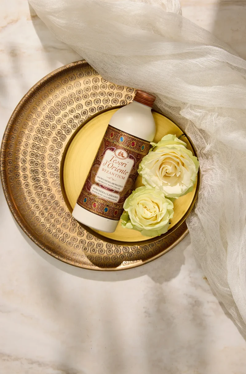 Tesori d'Oriente Bagno Crema Byzantium 500 ml — Cartone intero da 6 confezioni · Cartone da 6 pz