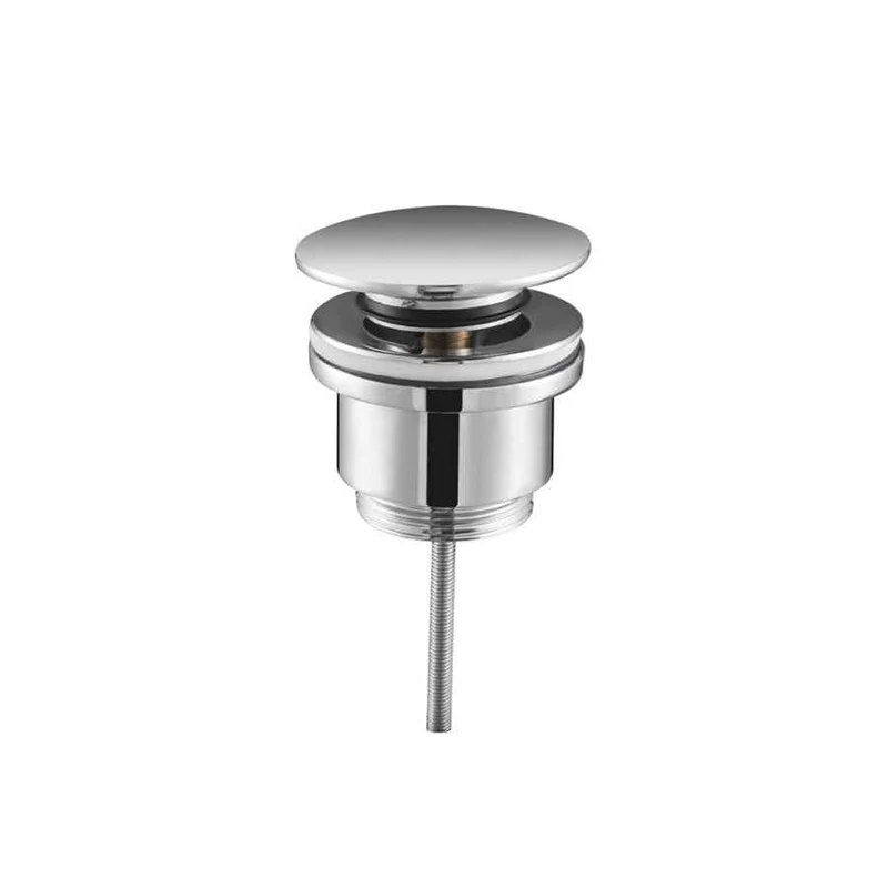 Piletta Click Clack 1″1/4 Per Lavabo e Bidet Nickel Spazzolato - Imex