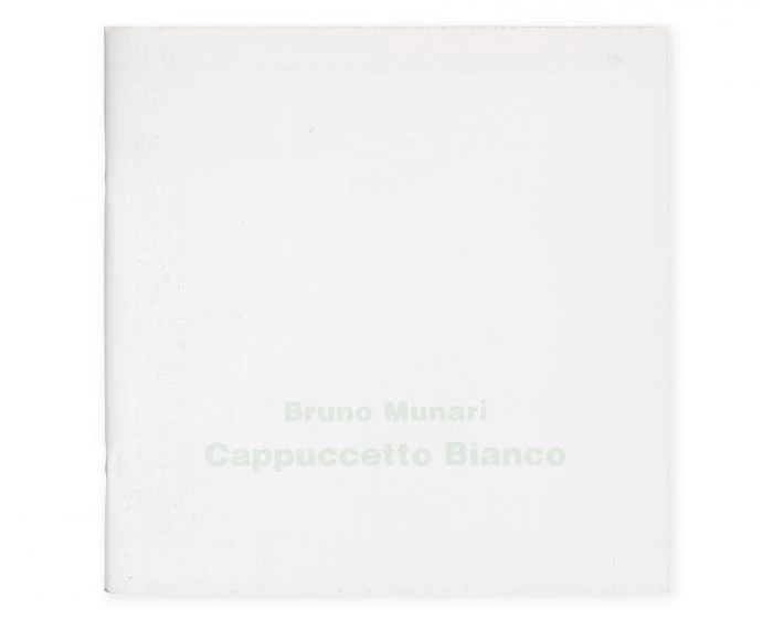 Libro Cappuccetto Bianco, di Bruno Munari - Corraini Edizioni