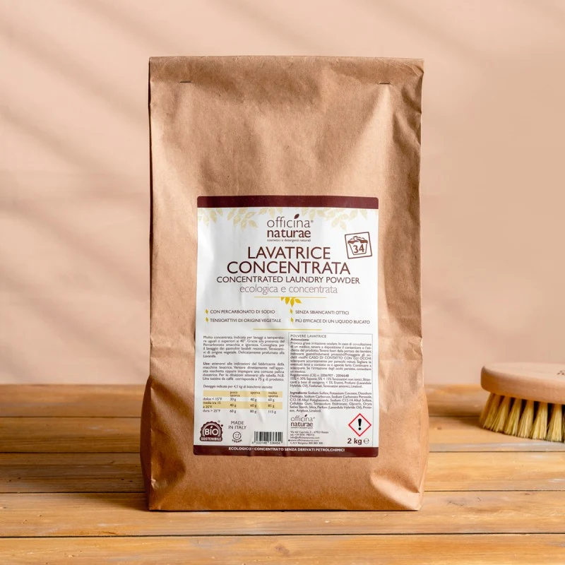Polvere Lavatrice Concentrata Officina Naturae 2 kg