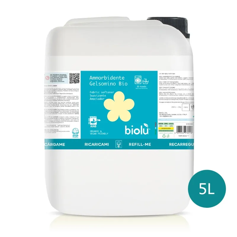 Ammorbidente Gelsomino Biolù Bio - 5 lt