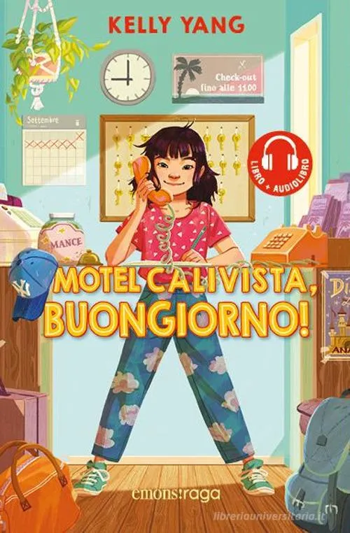 Libro Motel Calivista, buongiorno! Con audiolibro, di Kelly Yang - Emons Edizioni