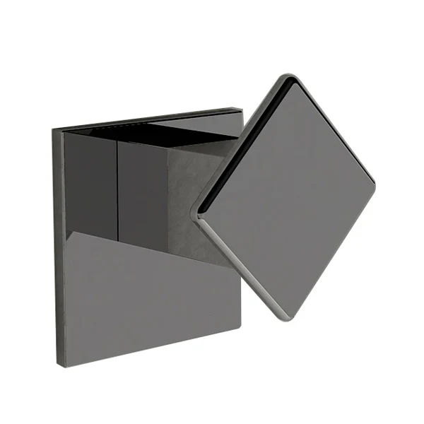 Appendiabito Square Cromo - Saniplast