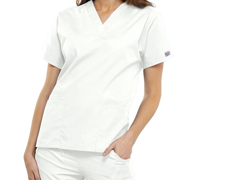 Casacca Scollo a V Cherokee Originals - Donna Bianco