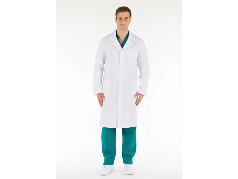 Camice Cotone Uomo Bianco