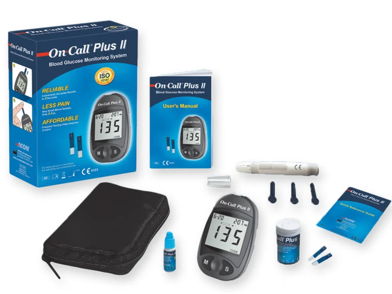 Kit Completo Glucometro Plus Mmo/l - Gb, FR