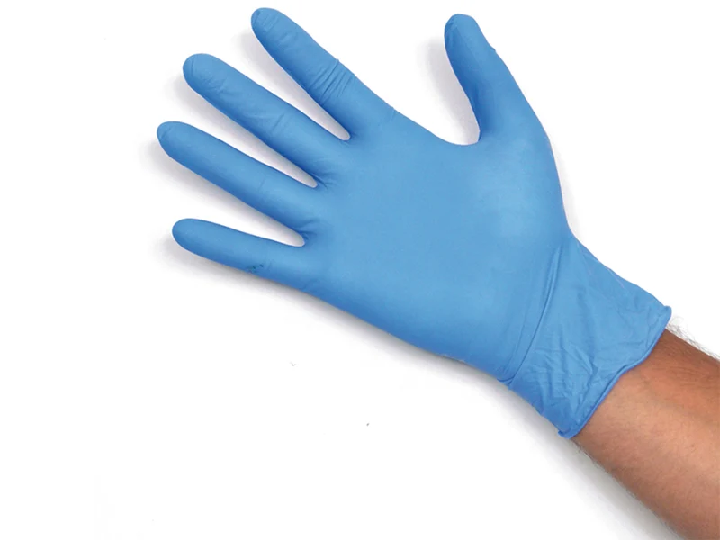 Guanti in Nitrile Senza Polvere - Medi - Conf. 100 pz.