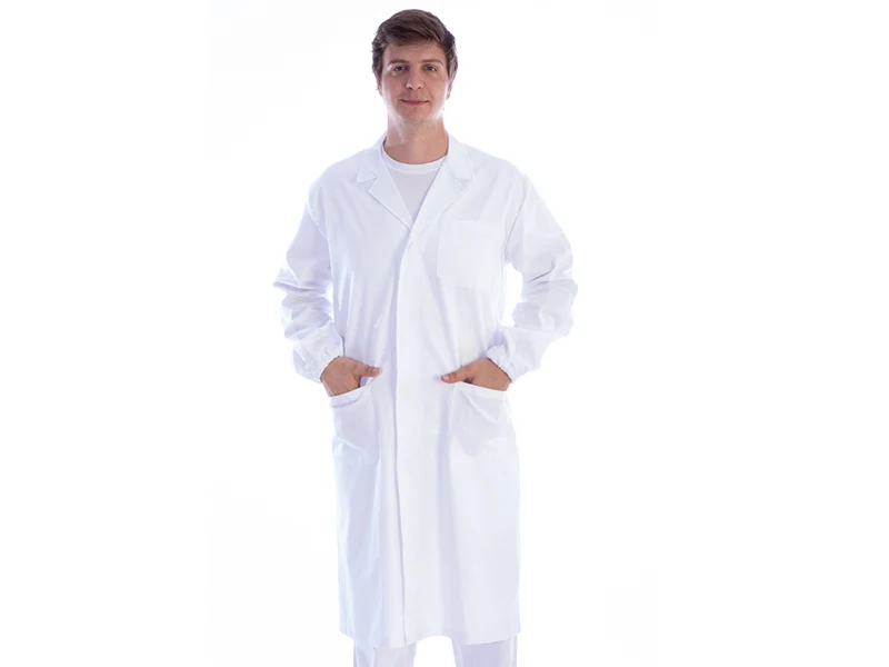 Camice con Automatici - Cotone/poliestere - Unisex