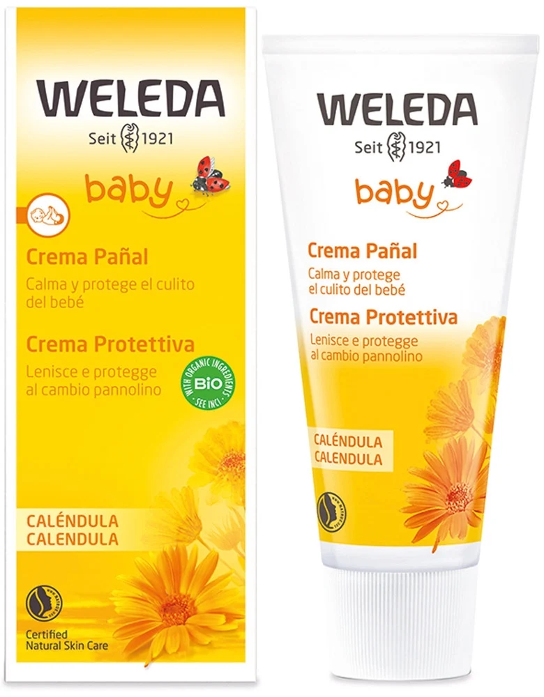 Crema protettiva alla calendula per cambio pannolino - Weleda