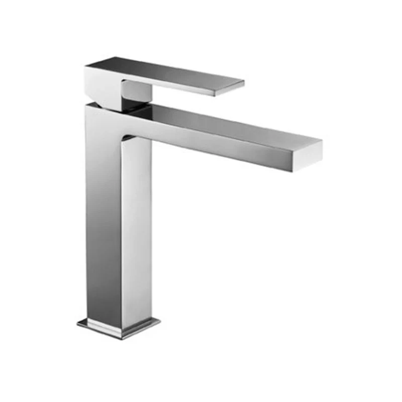 Miscelatore Lavabo Con Piletta Cromo Quadra - Palazzani