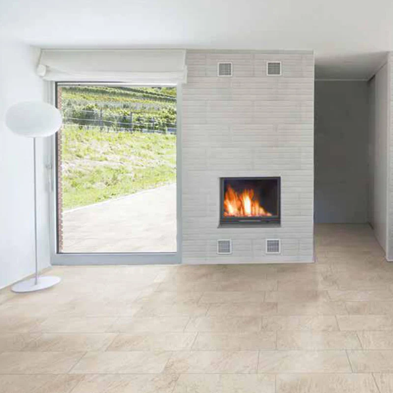 Gres Porcellanato Effetto Pietra 30.5x60.9 Avorio Etrusca - Soluzioni Tiles