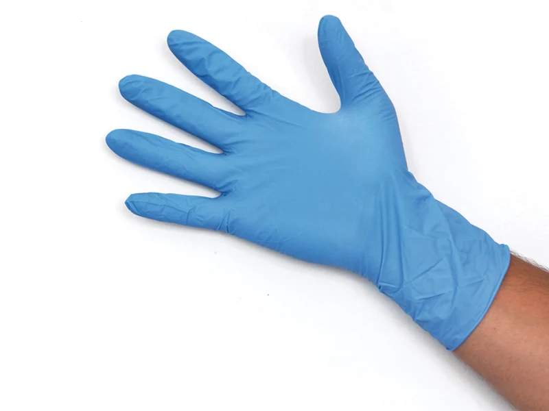 Guanti Nitrile Lunghi - 300 Mm - Medi - Conf. 100 pz.