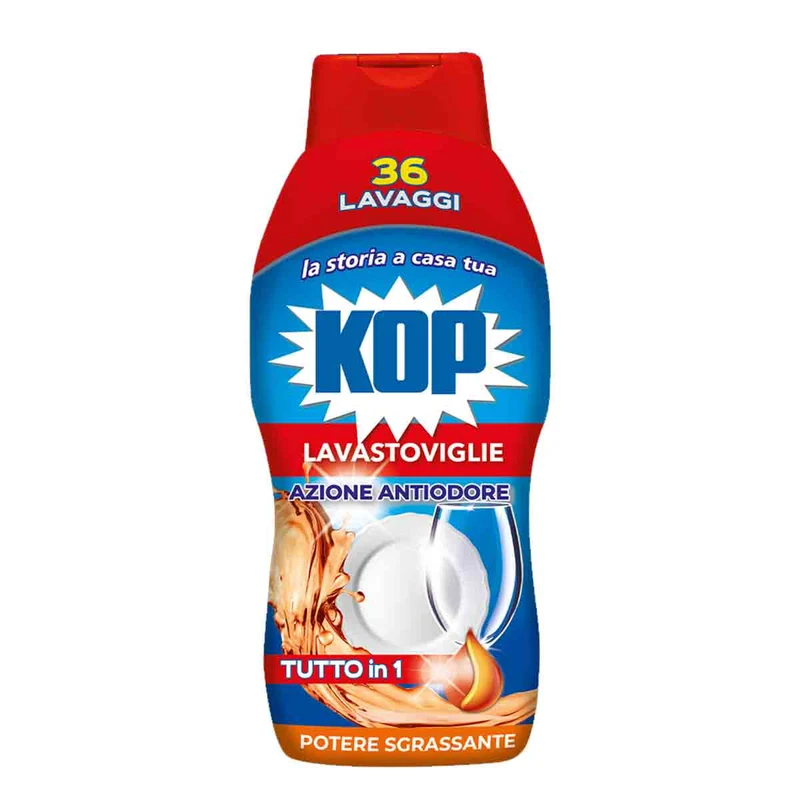 Kop Lavastoviglie GEL 720ml Antiodore – Cartone 9 pz