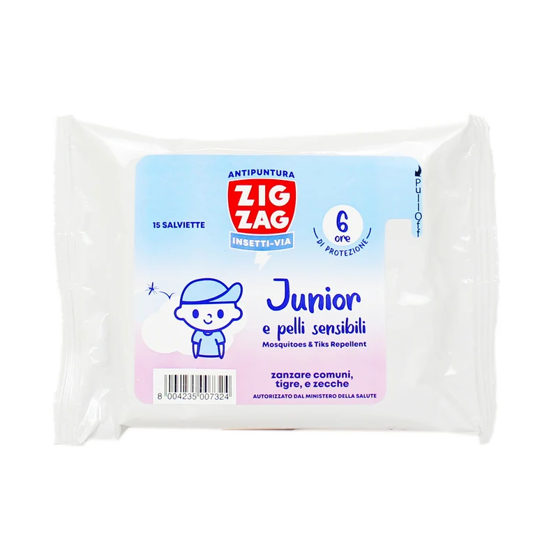Zig-Zag Salviette Antipuntura pz 15 – Cartone 12 pz