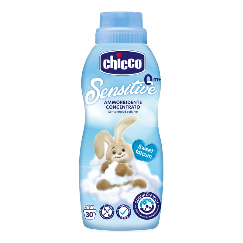 Chicco Ammorbidente 750ml — Cura Biancheria Neonato · Cartone da 6 confezioni
