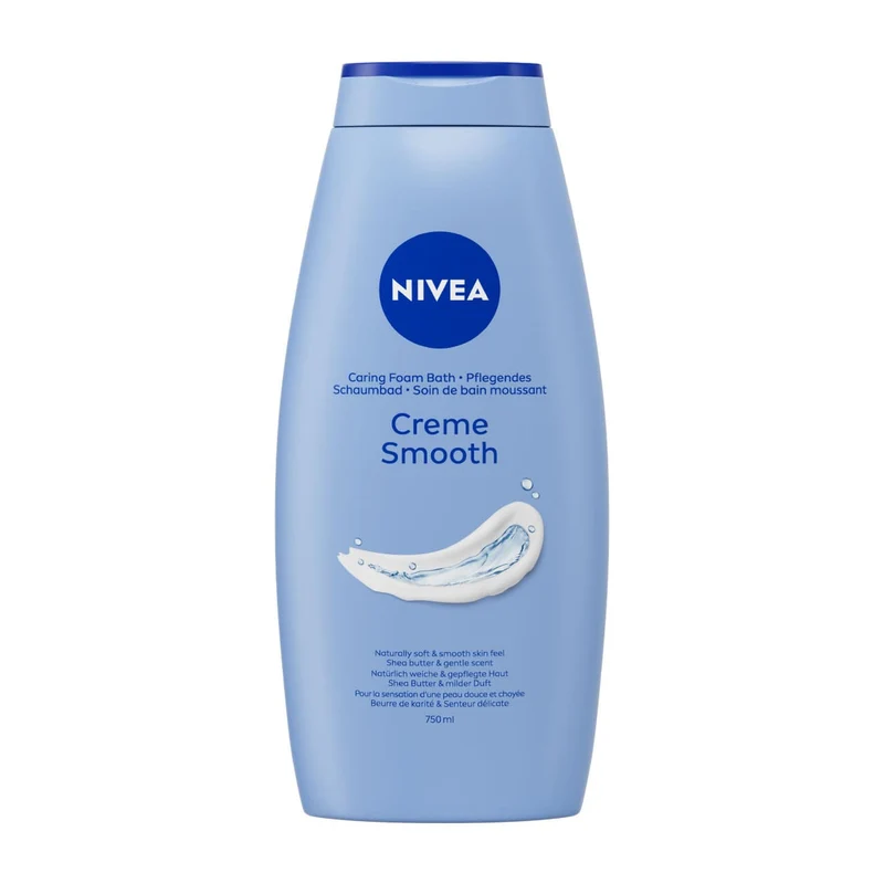 Nivea Bagno 750ml Creme Smooth – Cartone 12 pz