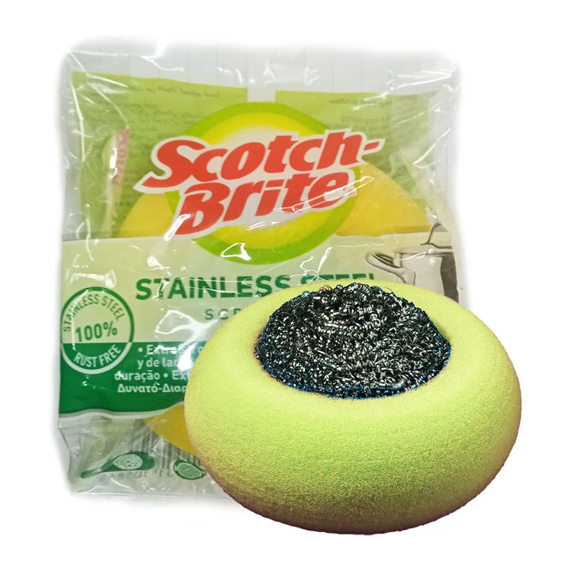 Scotch-Brite Brite Paglietta Inox Salvadita pz 1 – Cartone 24 pz