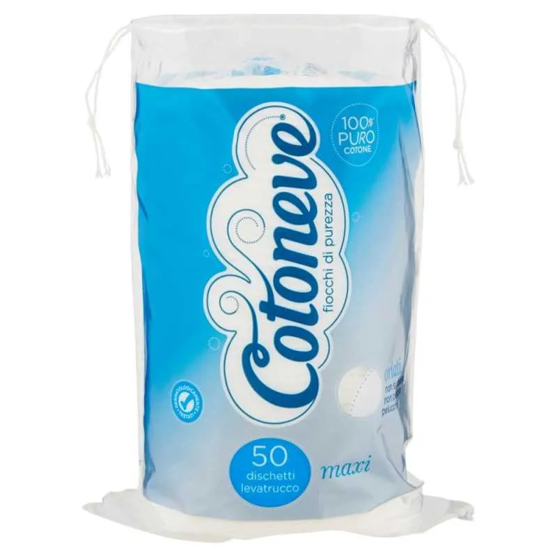 Cotoneve Dischetti pz 40 Ovali Maxi – Cartone 24 pz