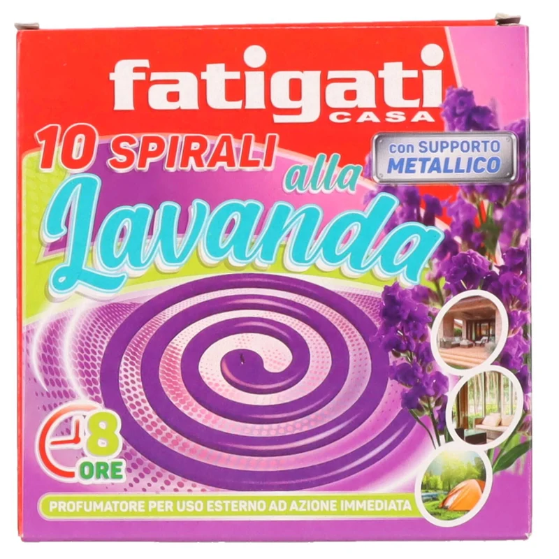 Fatigati Spirale Lavanda pz 10 – Cartone 48 pz