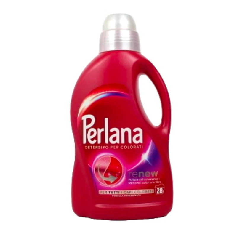 Perlana Detersivo Lavatrice 1400 ml — 28 Lavaggi · Cartone da 8 confezioni