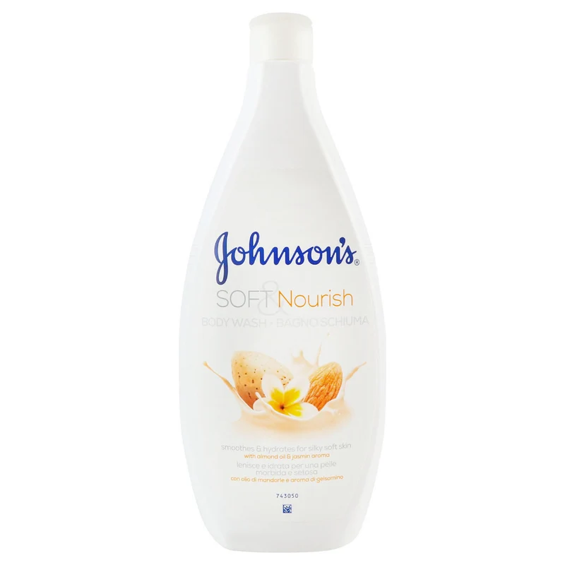 Johnson's Bagno 750ml — Bagnoschiuma Adulti · Cartone da 12 flaconi