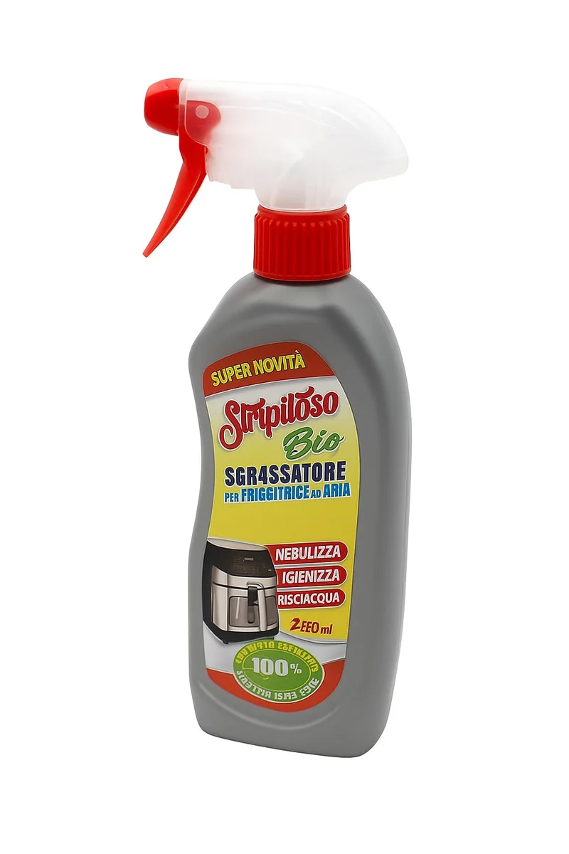 Strepitoso Sgrassante Friggitrice Bio 250ml – Cartone 48 pz