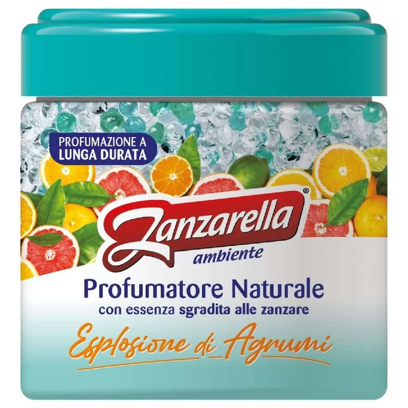 Zanzarella Perle Profumo 170 g — Repellente Anti-Zanzare · Cartone da 6 confezioni