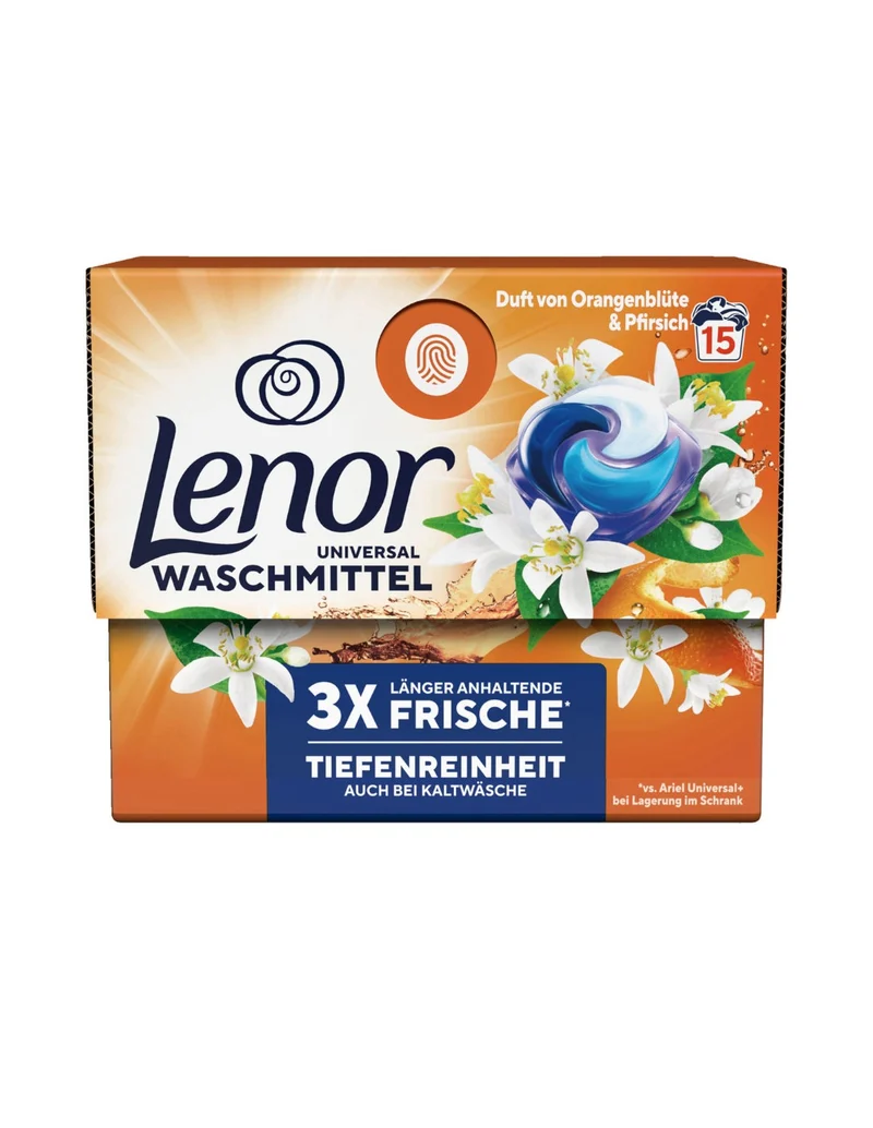 Lenor Ecodosi Pods — Ammorbidente in Capsule · Cartone da 4 confezioni