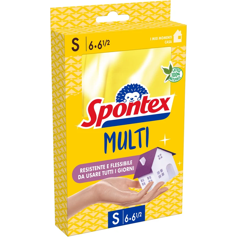 Spontex Guanti Comfort Small – Cartone 6 pz