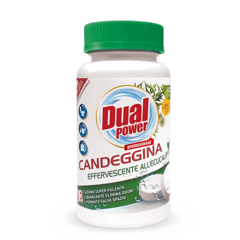 Dual Power Candeggina Tabs pz 40 – Cartone 24 pz