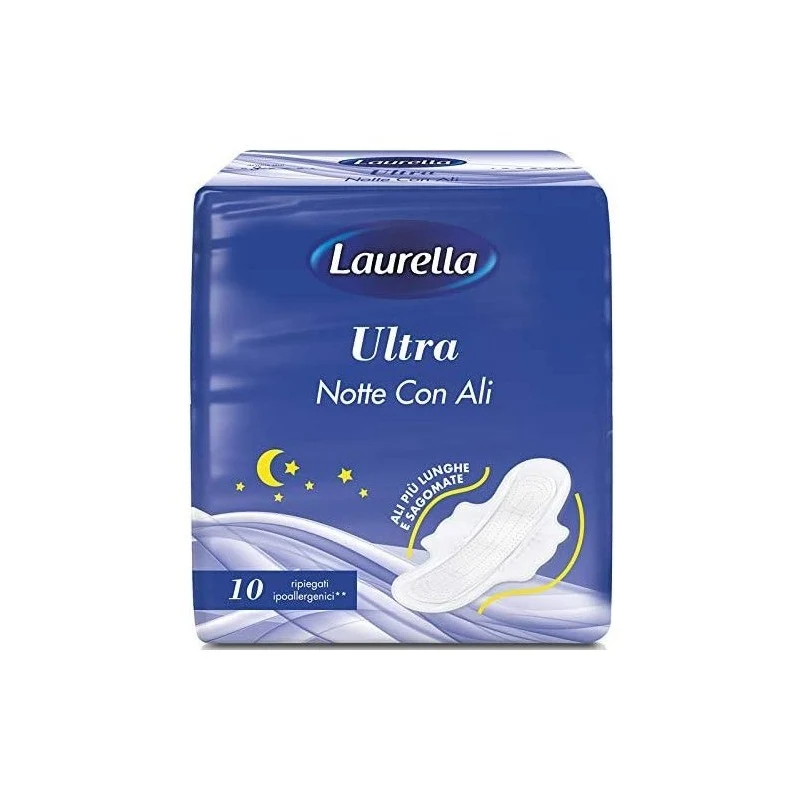 Laurella Ultra pz 10 Notte Ali – Cartone 16 pz