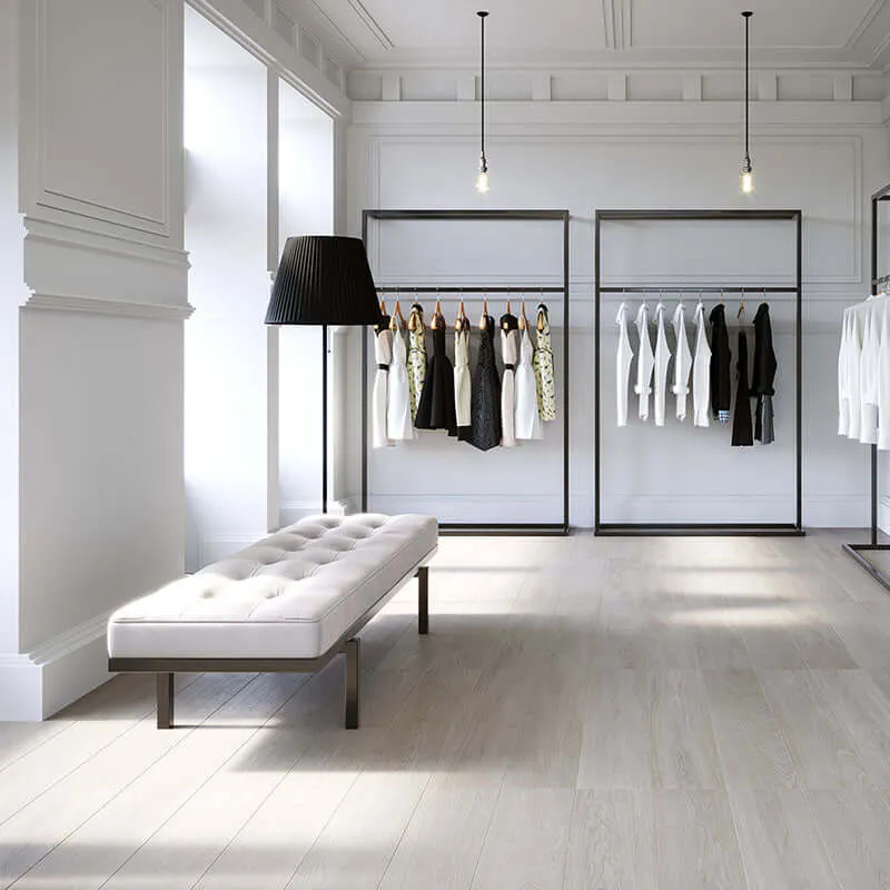 Gres Porcellanato Effetto Legno Rettificato Naturale 20x120 Pino Minimal Wood - Herberia