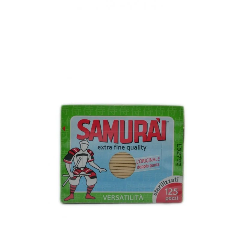 Samurai Stuzzicadenti 125gr pz 3 – Cartone 48 pz