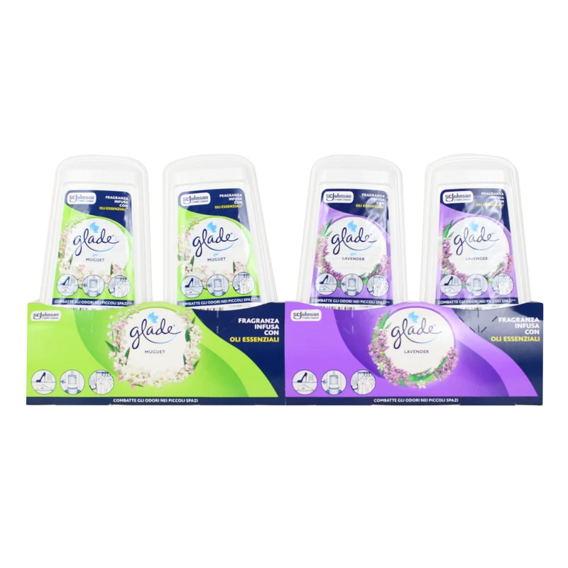 Glade Assorbiodori 2pz Cassa Mix La+mu – Cartone 12 pz