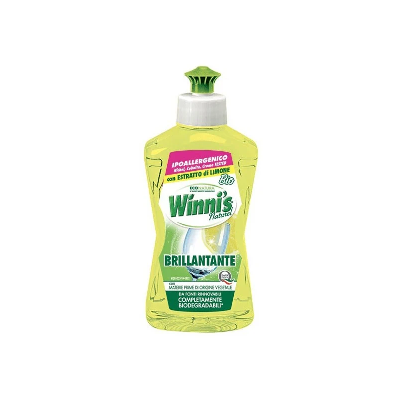 Winni's Brill Lavastoviglie Limone 250ml – Cartone 16 pz