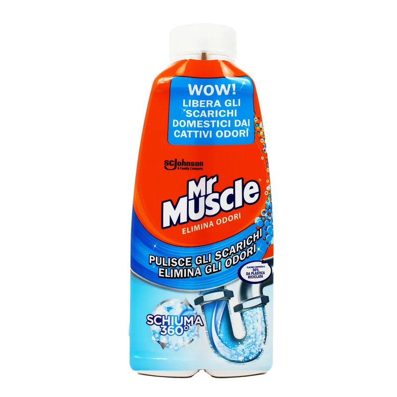 Mister Muscle Schiuma Disgorgante 500ml – Cartone 12 pz