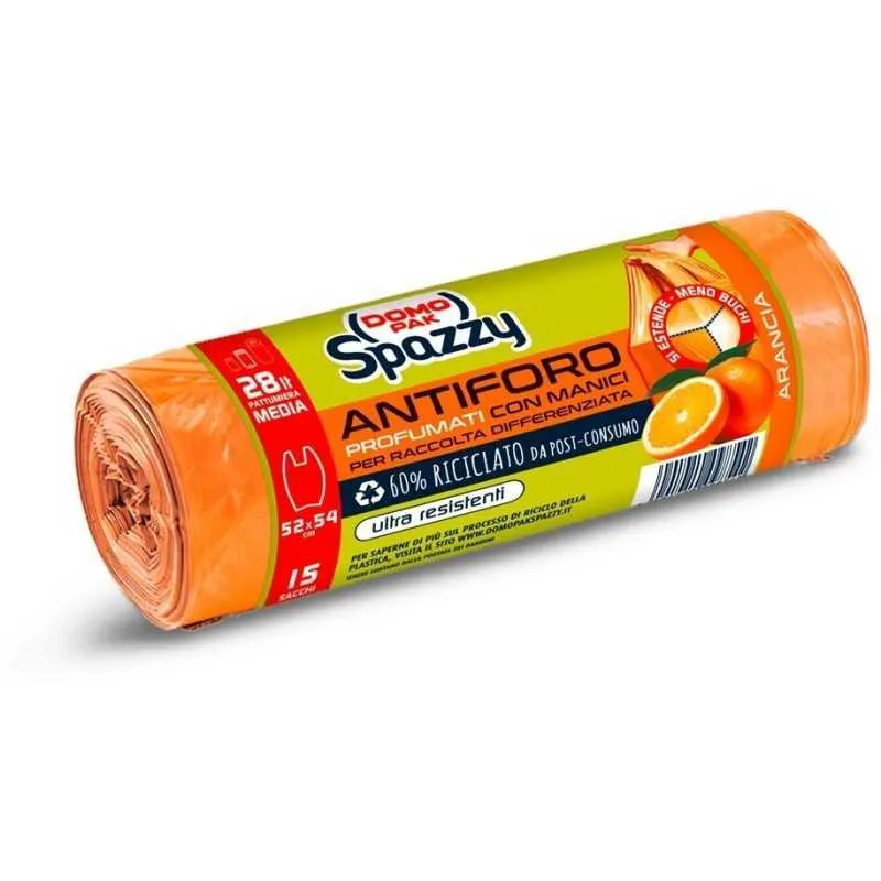 Domopak Spazzy pz 15 Arancio – Cartone 24 pz