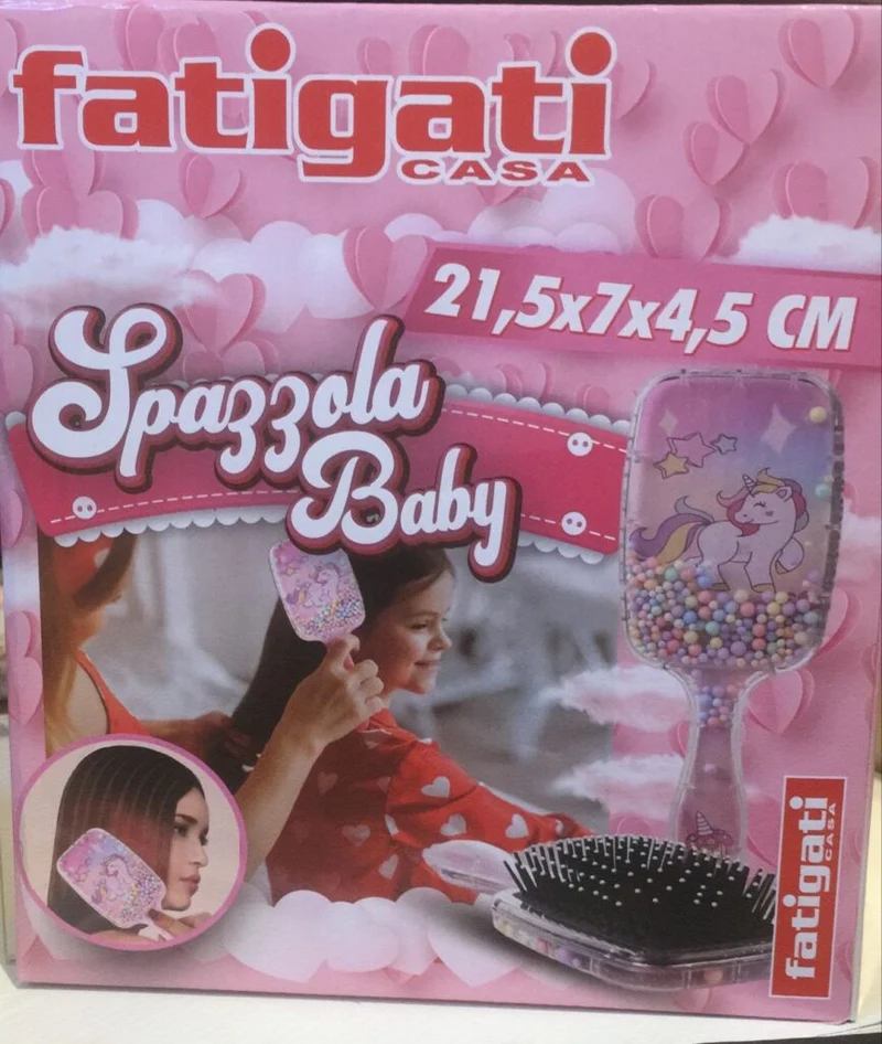 Fatigati Spazzola Capelli Colorata – Cartone 48 pz