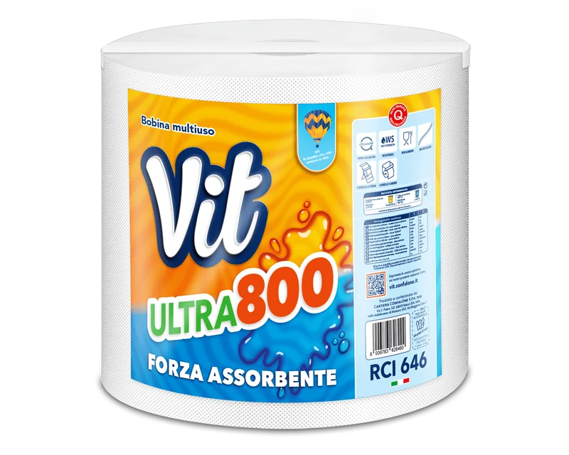 Vit Bobina Ultra 800strappi – Cartone 2 pz