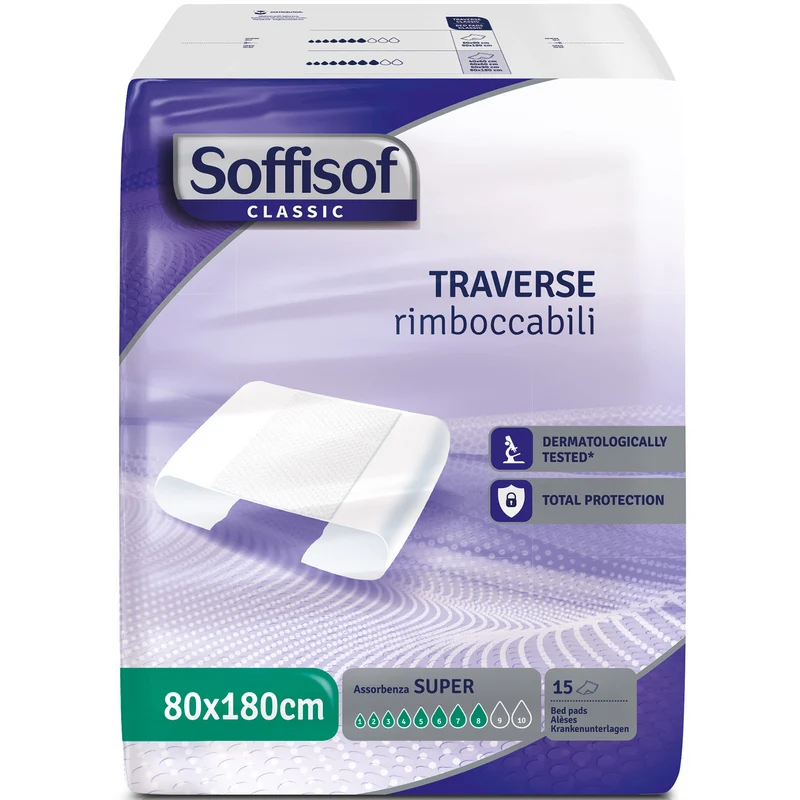 Soffisof Traverse 80x180 Assorb Super pz 15 – Cartone 6 pz