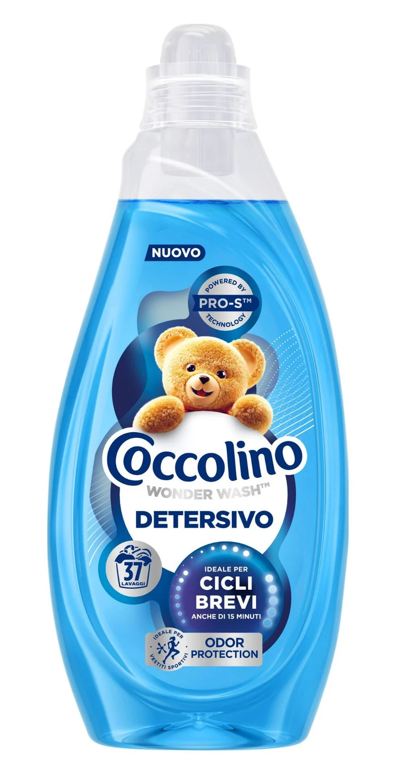 Coccolino Detergente Lavatrice 54 Lavaggi — Detersivo Liquido per Bucato · Cartone da 4 confezioni