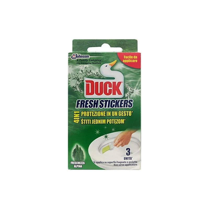 Duck Fresh Stickers Cassa Mix pz 3 Lime/pino – Cartone 20 pz