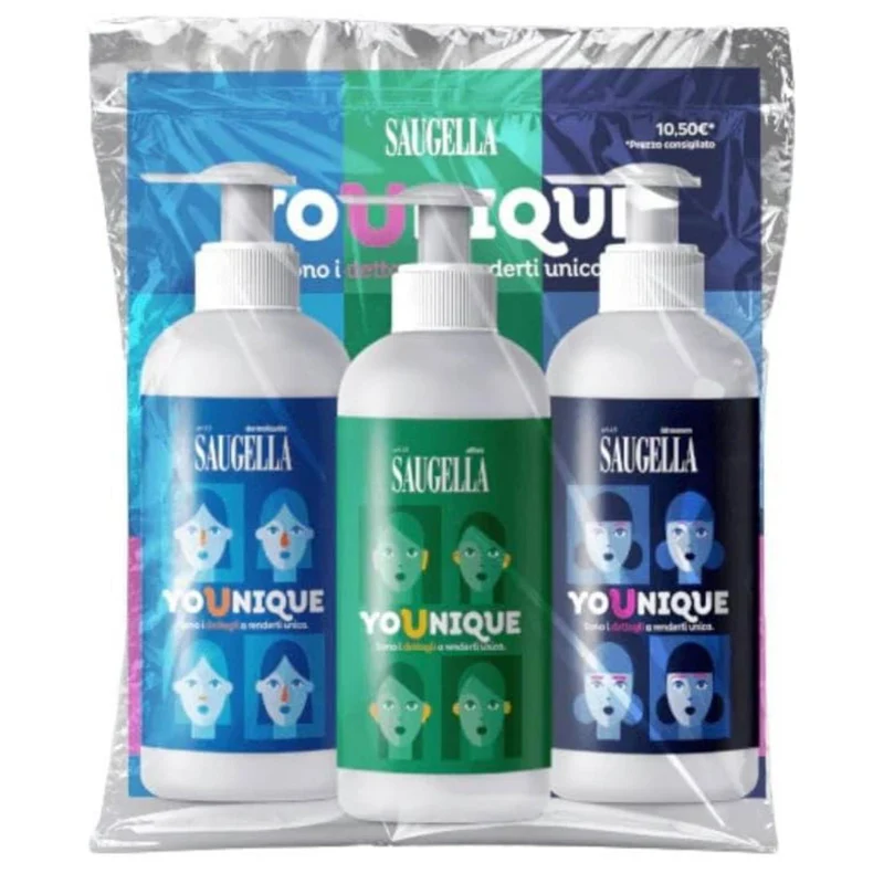 Saugella Sap,intimo 200ml X3 Younique Edition Tris – Cartone 12 pz