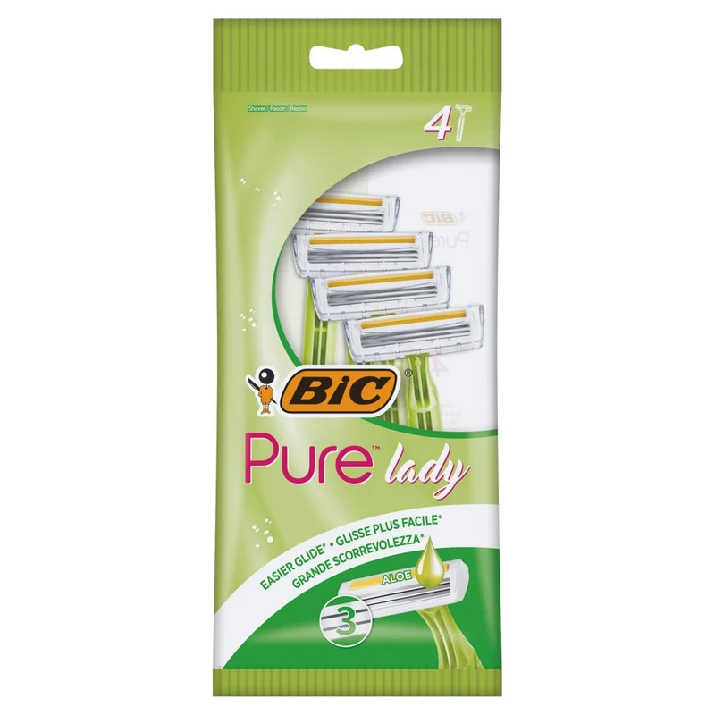 Bic Rasoio Lady Pure3 pz 4 – Cartone 20 pz