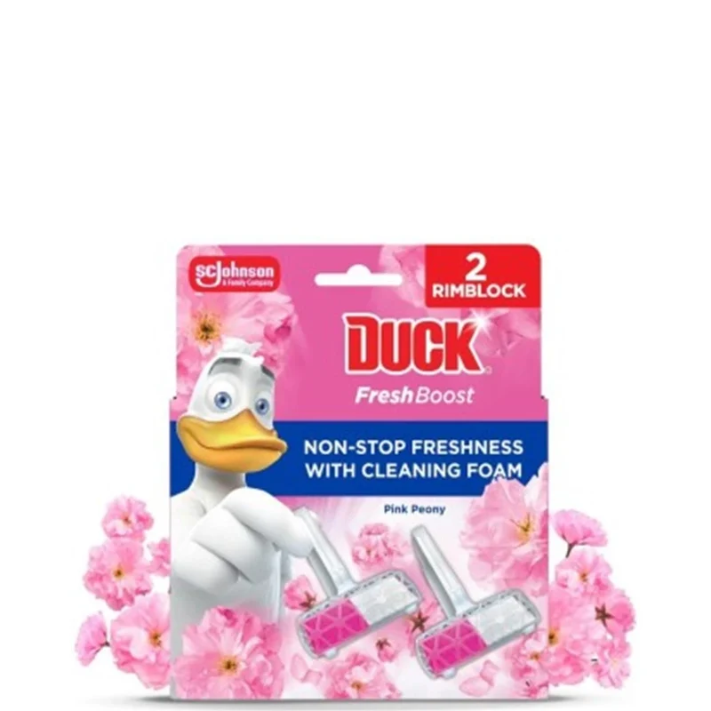Duck Fresh Boost Tavolette Bipacco 32 g — Deodorante WC · Cartone da 10 confezioni
