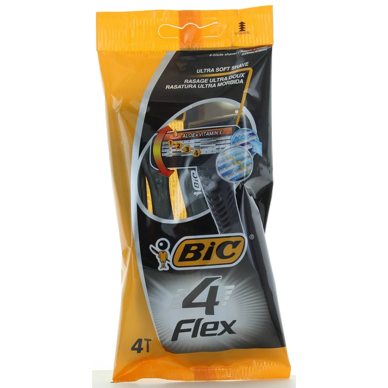 Bic Rasoio Usa e Getta — Linea Flex · Vendita all'ingrosso a cartone