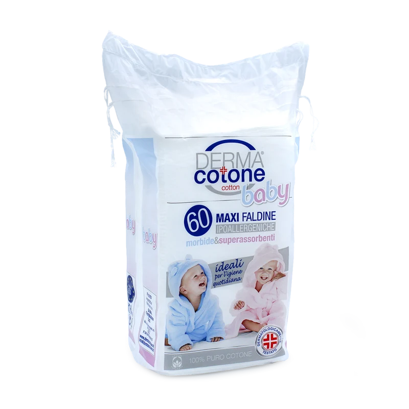 Derma Cotone Faldine Maxi pz 60 – Cartone 20 pz