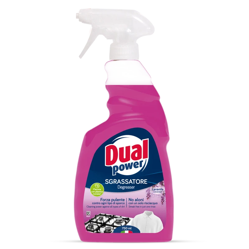 Dual Power Sgrassatore Ricarica 750ml · Vendita all'ingrosso a cartone