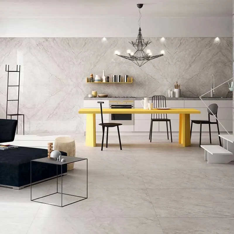 Gres Porcellanato Effetto Pietra Soft 60x120 White Muse - Imola Ceramica