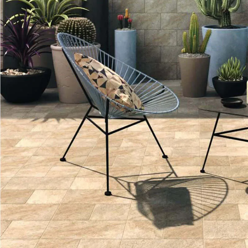 Gres Porcellanato Effetto Pietra Grip 20.1x20.1 Real Stone Gold - Herberia